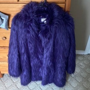 Micheal Kors fur coat